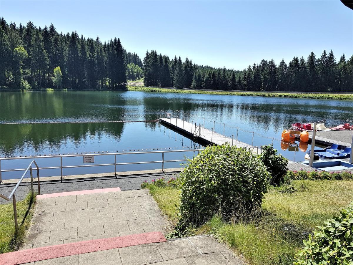 Grossdorf Ferienwohnung Waldsuite Im Harz Goslar Esterno foto