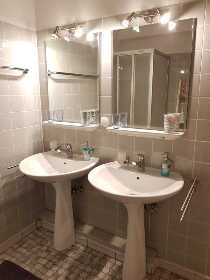 Grossdorf Ferienwohnung Waldsuite Im Harz Goslar Esterno foto